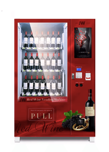 Distributeur de vins Food & Go avec contrôle d'âge